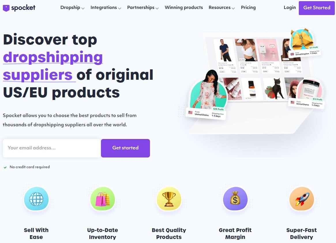 Spocket Suppliers